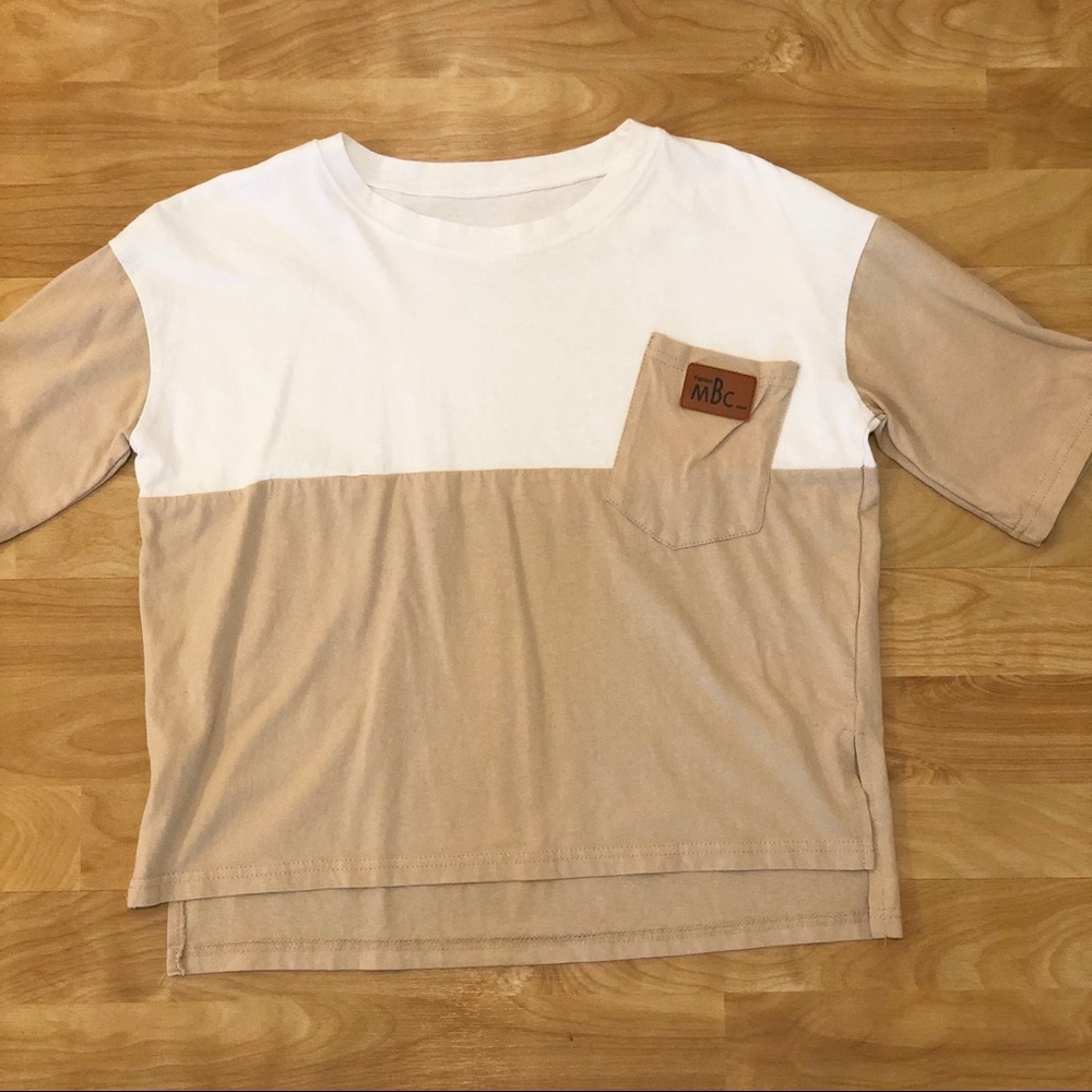Color block tee